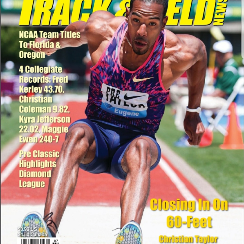  Track and Field News cover